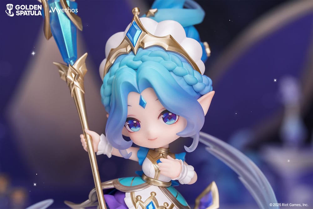 Golden Spatula PVC Statue Prestige Perfume Gem Chibi Janna Figure 17 cm Prizefiguren Yokina