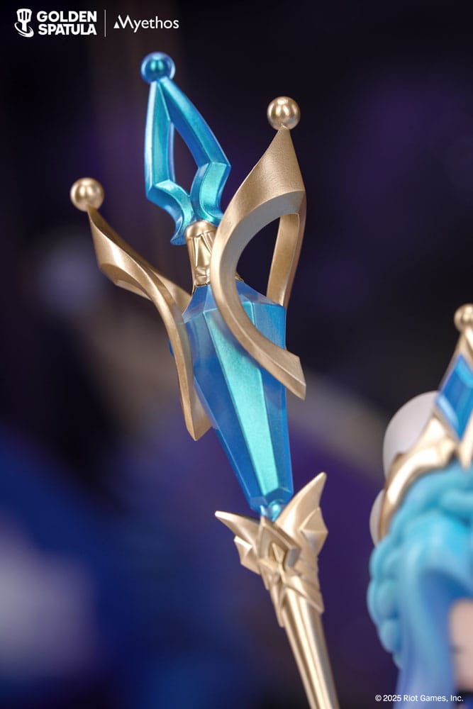 Golden Spatula PVC Statue Prestige Perfume Gem Chibi Janna Figure 17 cm Prizefiguren Yokina