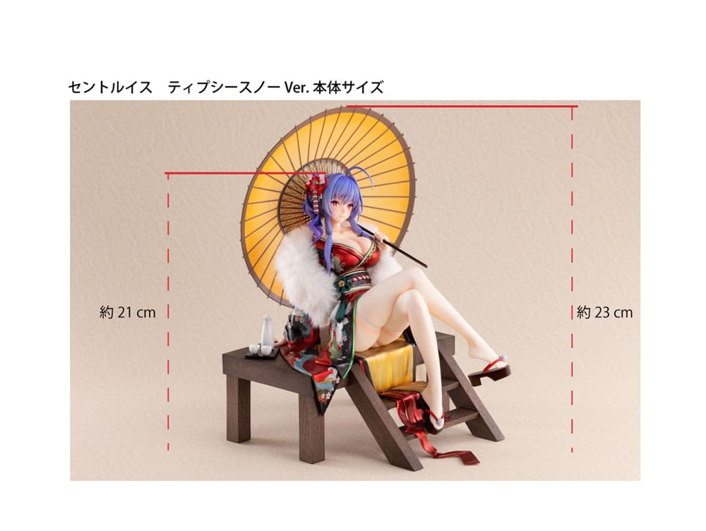Azur Lane PVC Statue 1/7 St. Louis Spirits in the Snow Ver. 23 cm Scalefiguren Yokina