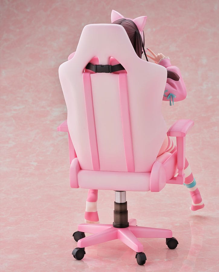 Comic Unreal PVC Statue 1/6 The Bewitching Landmine-Type Catgirl Streamer, Kuro Illustrated by Danimaru 22 cm Hentai Yokina
