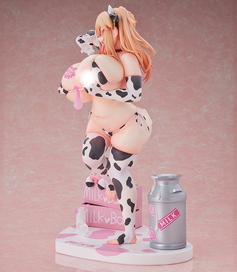 Original Character PVC Statue 1/5 Miya-chan Cow Costume Ver. 34 cm Hentai Yokina