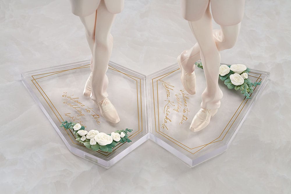 Doukyusei PVC Statuen 2er-Set 1/7 Hikaru Kusakabe & Licht Sajo: Wedding Ver. 24 cm Scalefiguren Yokina