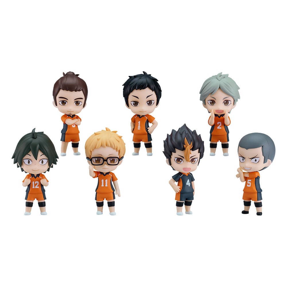 Haikyu!! Nendoroid Actionfiguren Surprise Ver. 02 Karasuno Edition 7 cm Minifiguren Yokina