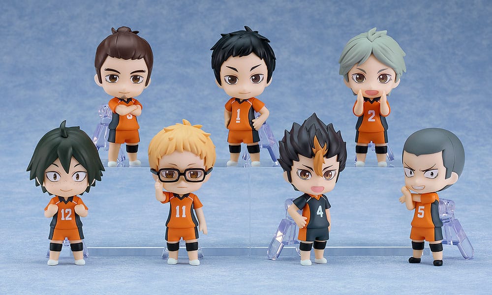 Haikyu!! Nendoroid Actionfiguren Surprise Ver. 02 Karasuno Edition 7 cm Minifiguren Yokina