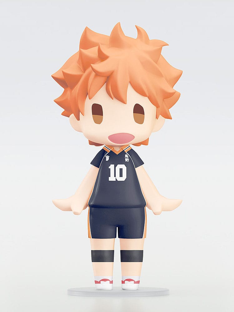Haikyu!! HELLO! GOOD SMILE Actionfigur Shoyo Hinata 10 cm Prizefiguren Yokina