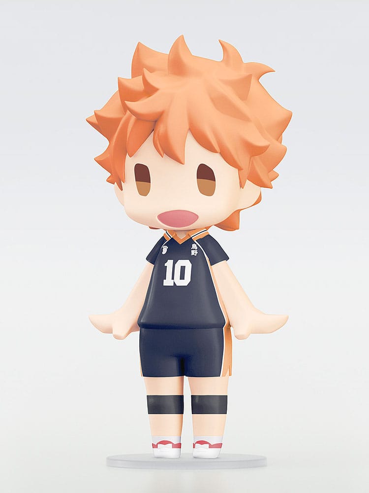 Haikyu!! HELLO! GOOD SMILE Actionfigur Shoyo Hinata 10 cm Prizefiguren Yokina