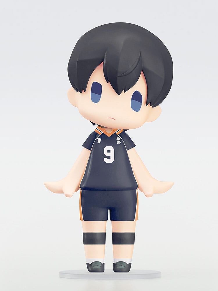 Haikyu!! HELLO! GOOD SMILE Actionfigur Tobio Kageyama 10 cm Prizefiguren Yokina