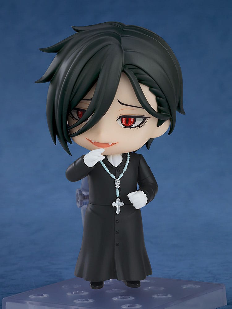 Black Butler: Boarding School Arc Nendoroid Actionfigur Sebastian Michaelis: Sapphire Owl Ver. 10 cm Nendoroids Yokina