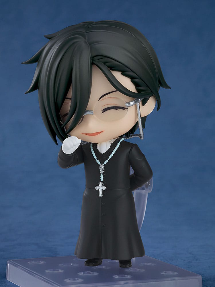 Black Butler: Boarding School Arc Nendoroid Actionfigur Sebastian Michaelis: Sapphire Owl Ver. 10 cm Nendoroids Yokina