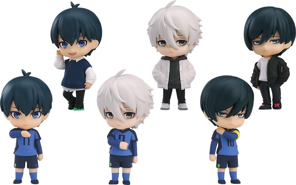 Blue Lock Nendoroid Blindbox Actionfiguren Surprise 7 cm Nendoroids Yokina