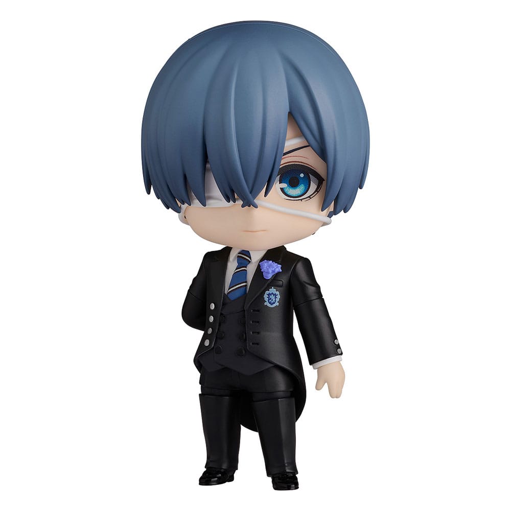 Black Butler: Boarding School Arc Nendoroid Actionfigur Ciel Phantomhive: Sapphire Owl Ver. 10 cm Nendoroids Yokina