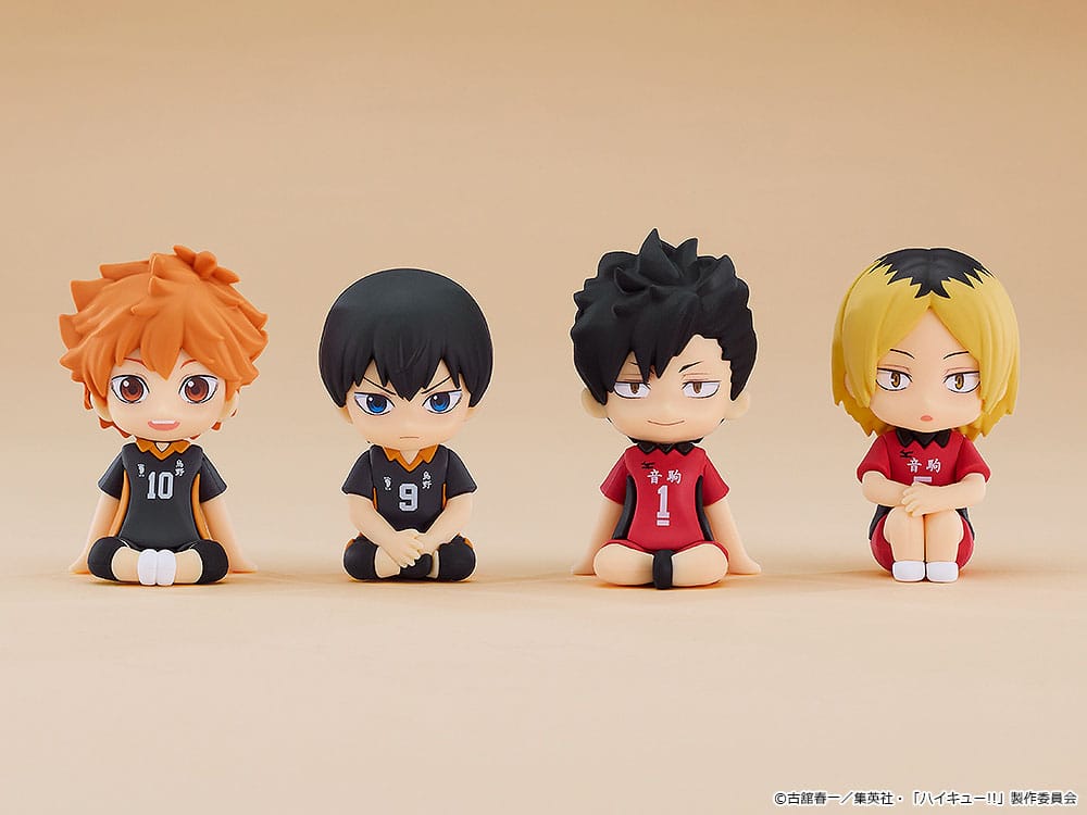 Haikyu!! Nendroid Plus: Rubber Mascot mini Statue Tetsuro Kuroo 8 cm Minifiguren Yokina