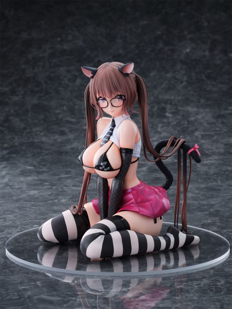 Original Character Statue 1/6 Itazura Cat miumiu Illustrated by Mataro 17 cm Hentai Yokina