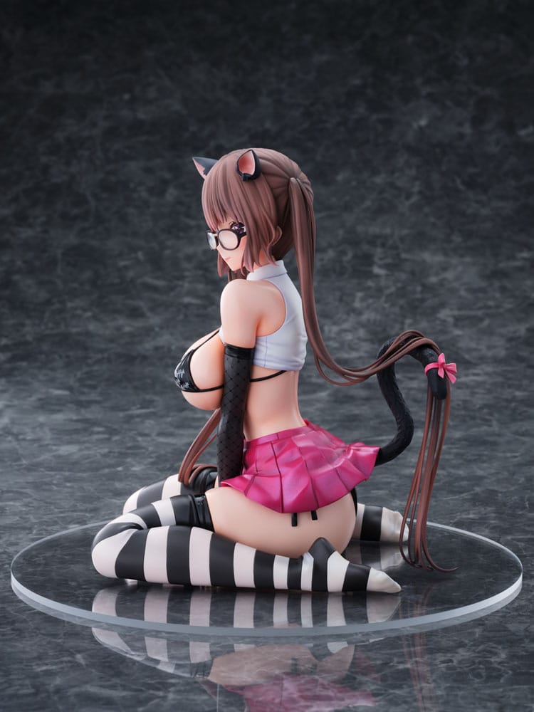 Original Character Statue 1/6 Itazura Cat miumiu Illustrated by Mataro 17 cm Hentai Yokina
