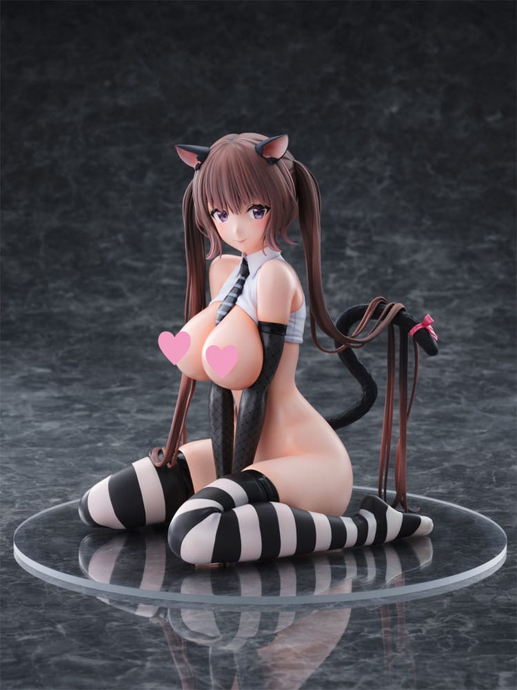 Original Character Statue 1/6 Itazura Cat miumiu Illustrated by Mataro 17 cm Hentai Yokina