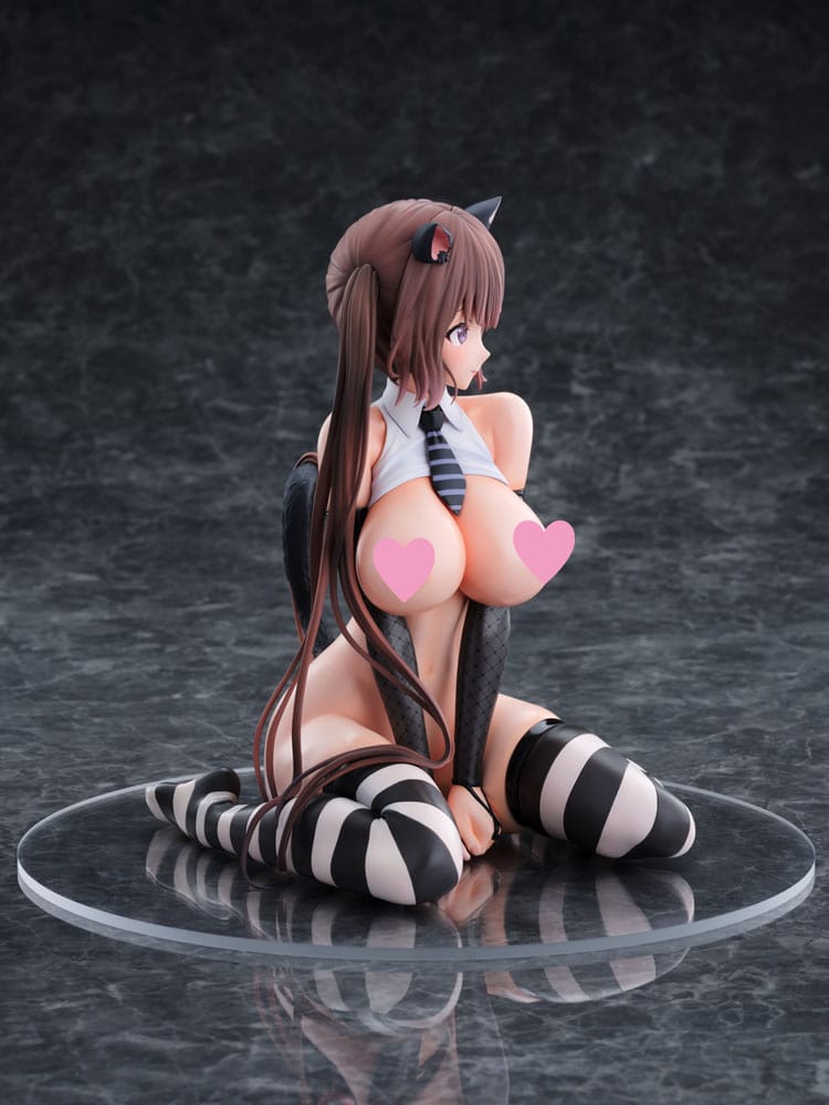 Original Character Statue 1/6 Itazura Cat miumiu Illustrated by Mataro 17 cm Hentai Yokina