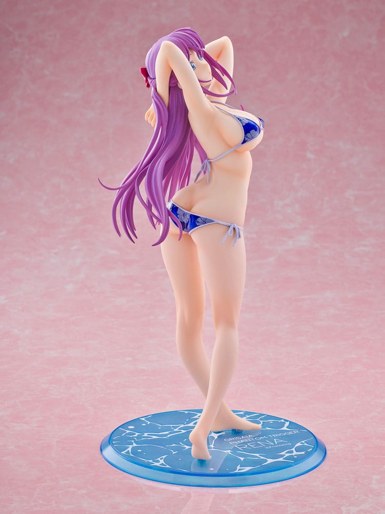 Grisaia Phantom Trigger PVC Statue 1/6 Rena Fukami Metallic Blue Ver. 28 cm Scalefiguren Yokina
