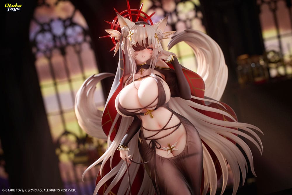 Original Character PVC Statue 1/6 The Fox Spirits Sister Illustrated by Sorananiiro 30 cm Scalefiguren Yokina