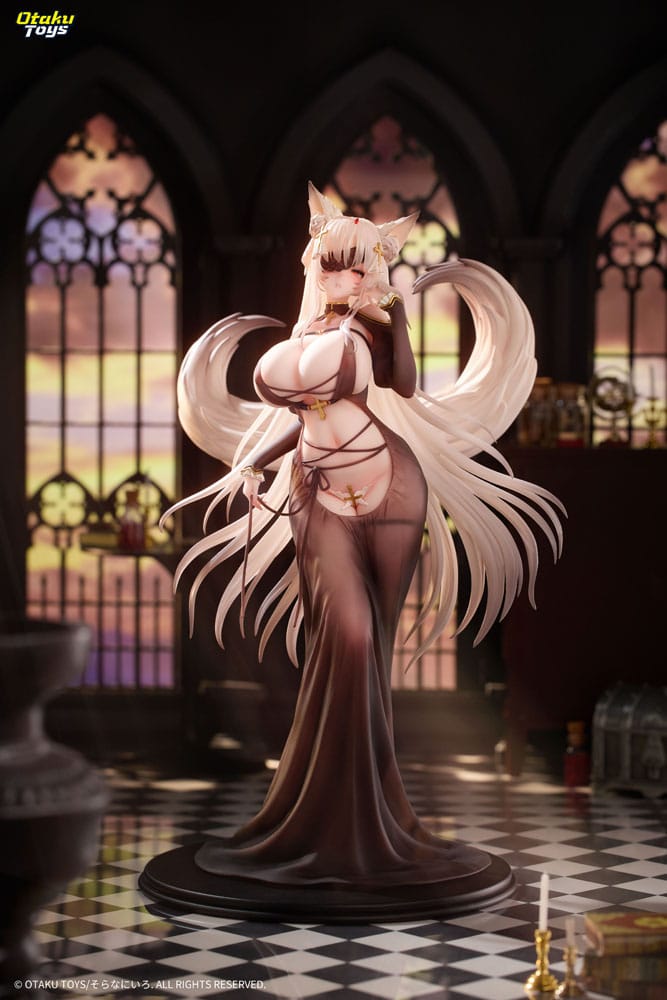 Original Character PVC Statue 1/6 The Fox Spirits Sister Illustrated by Sorananiiro 30 cm Scalefiguren Yokina