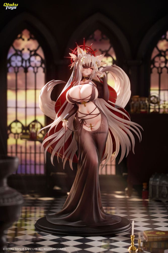 Original Character PVC Statue 1/6 The Fox Spirits Sister Illustrated by Sorananiiro Deluxe Edition 30 cm Scalefiguren Yokina
