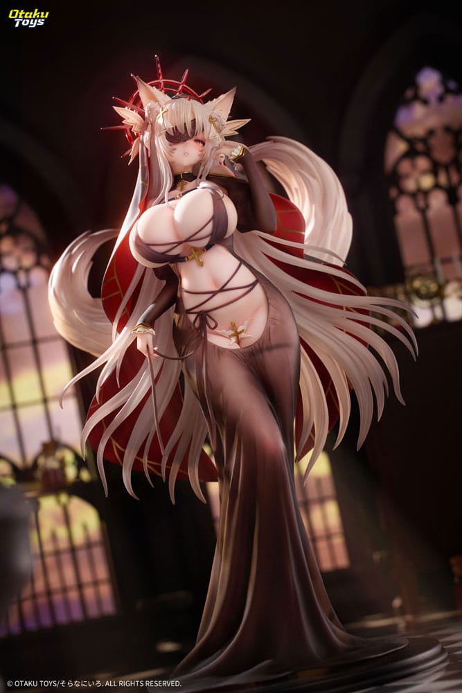 Original Character PVC Statue 1/6 The Fox Spirits Sister Illustrated by Sorananiiro Deluxe Edition 30 cm Scalefiguren Yokina