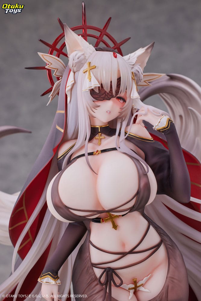Original Character PVC Statue 1/6 The Fox Spirits Sister Illustrated by Sorananiiro Deluxe Edition 30 cm Scalefiguren Yokina