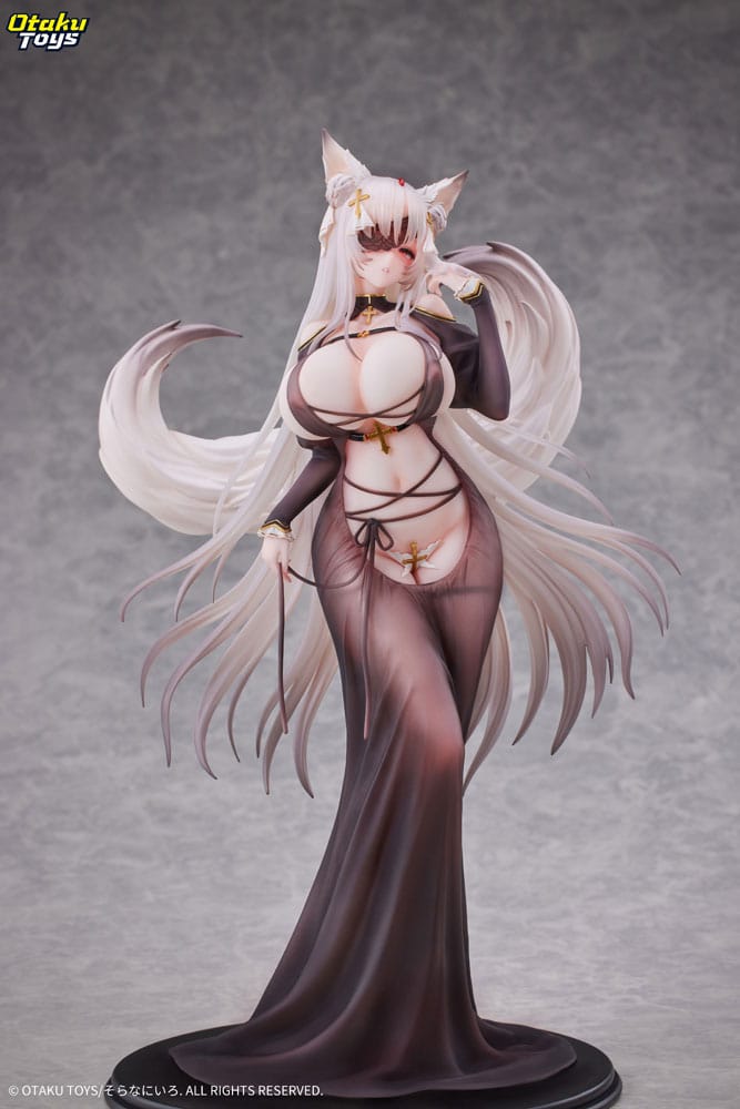 Original Character PVC Statue 1/6 The Fox Spirits Sister Illustrated by Sorananiiro Deluxe Edition 30 cm Scalefiguren Yokina