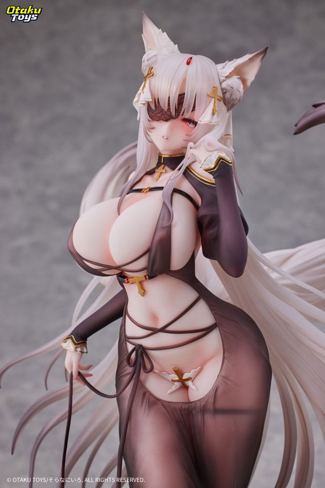 Original Character PVC Statue 1/6 The Fox Spirits Sister Illustrated by Sorananiiro Deluxe Edition 30 cm Scalefiguren Yokina
