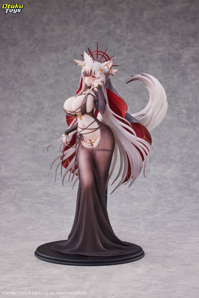 Original Character PVC Statue 1/6 The Fox Spirits Sister Illustrated by Sorananiiro Deluxe Edition 30 cm Scalefiguren Yokina