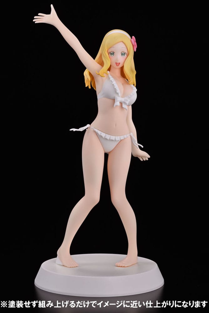 Tomo-chan Is a Girl! Summer Queens Assemble Heroines PVC Statue 1/8 Carol Olston Figure Kit Ver. 22 cm Scalefiguren Yokina