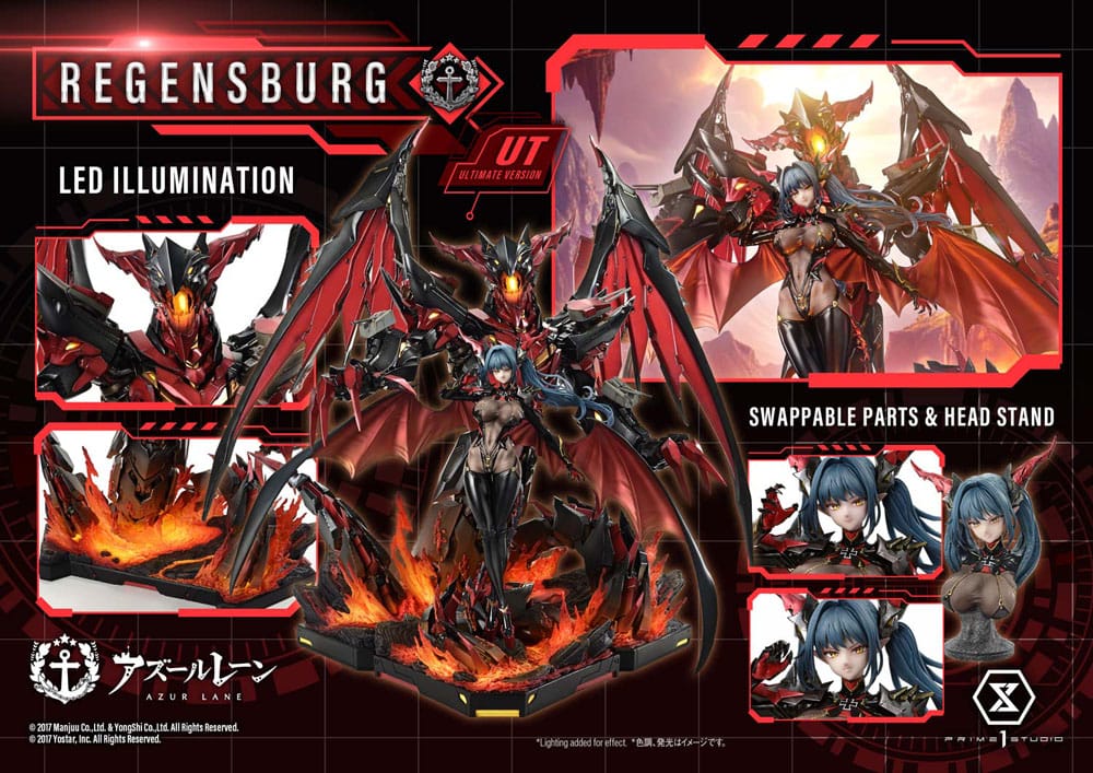 Azur Lane Concept Masterline Series Statue 1/6 Regensburg Ultimate Ver. 66 cm Scalefiguren Yokina