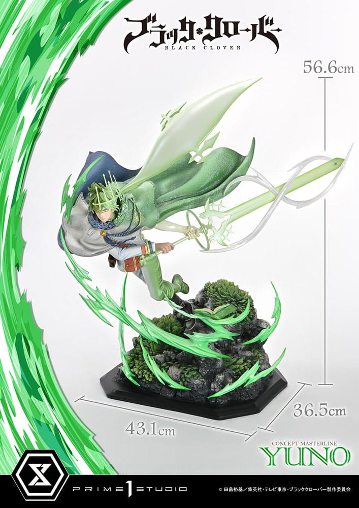 Black Clover Concept Masterline Series Statue 1/6 Yuno 57 cm Scalefiguren Yokina