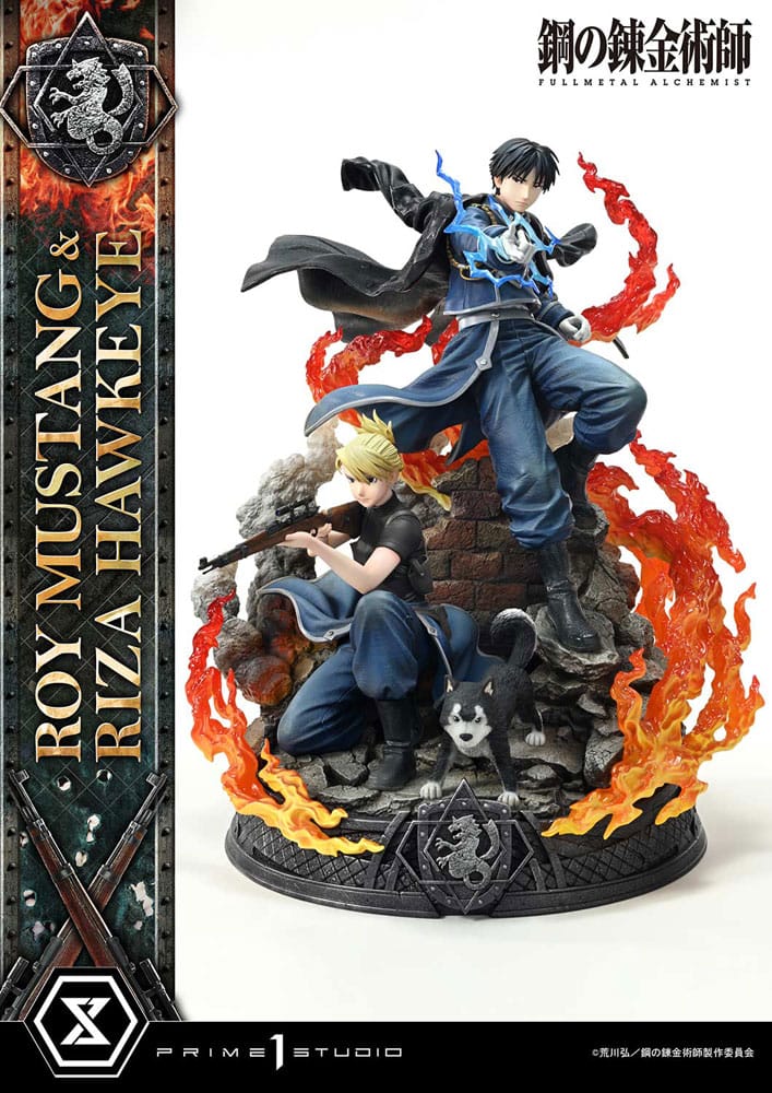 Roy Mustang & Riza Hawkeye Regular Version Concept Masterline Statue 1/6 50 cm Fullmetal Alchemist Scalefiguren Yokina