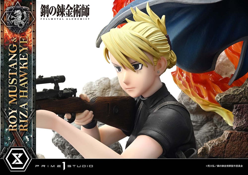 Roy Mustang & Riza Hawkeye Regular Version Concept Masterline Statue 1/6 50 cm Fullmetal Alchemist -  - Yokina