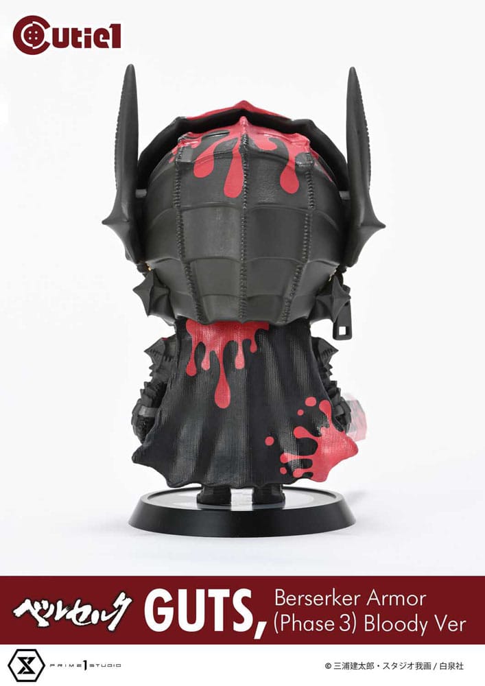 Berserk Cutie1 PVC Figur Guts Berserker Armor (Phase 3) Bloody Ver. 12 cm Prizefiguren Yokina