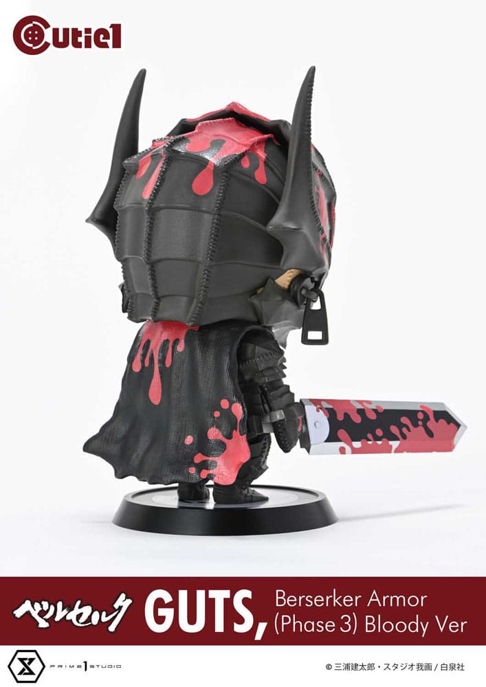 Berserk Cutie1 PVC Figur Guts Berserker Armor (Phase 3) Bloody Ver. 12 cm Prizefiguren Yokina