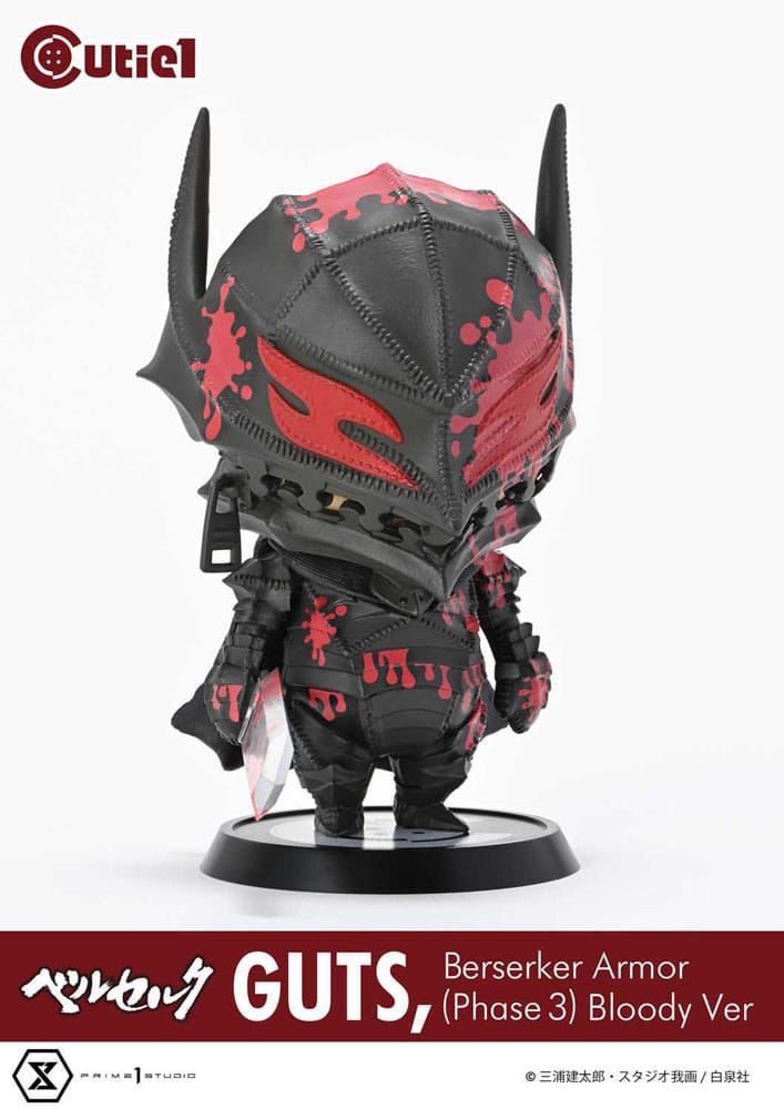 Berserk Cutie1 PVC Figur Guts Berserker Armor (Phase 3) Bloody Ver. 12 cm Prizefiguren Yokina