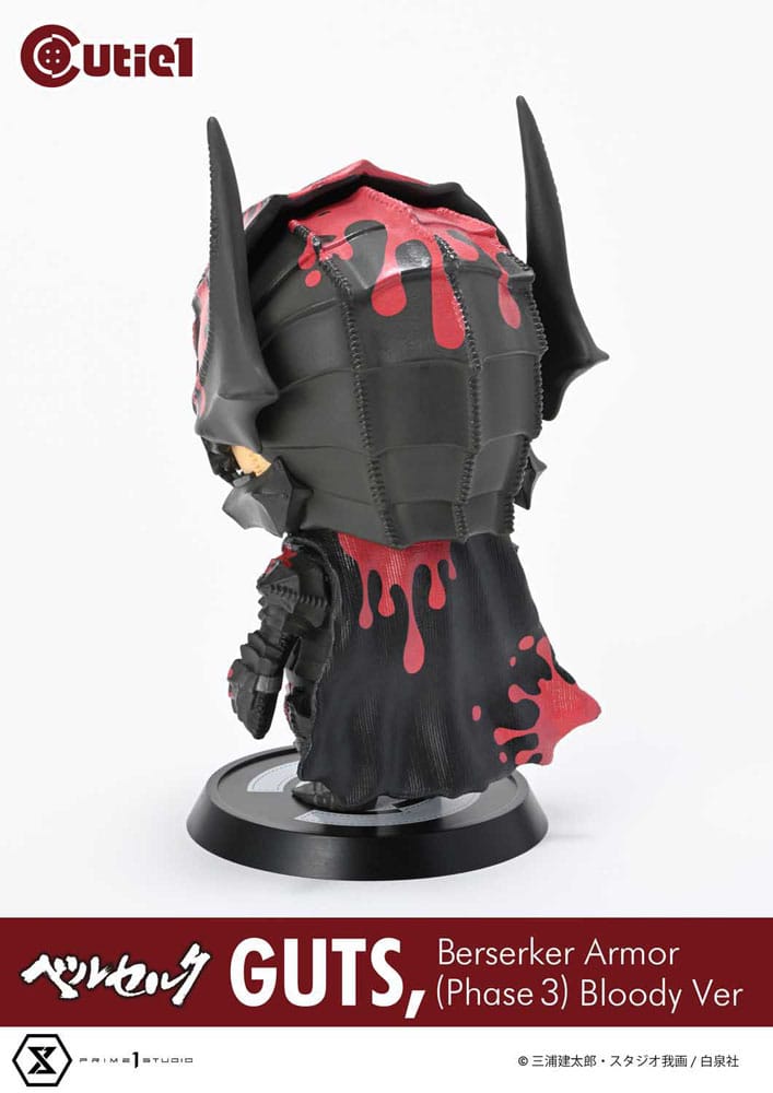 Berserk Cutie1 PVC Figur Guts Berserker Armor (Phase 3) Bloody Ver. 12 cm Prizefiguren Yokina