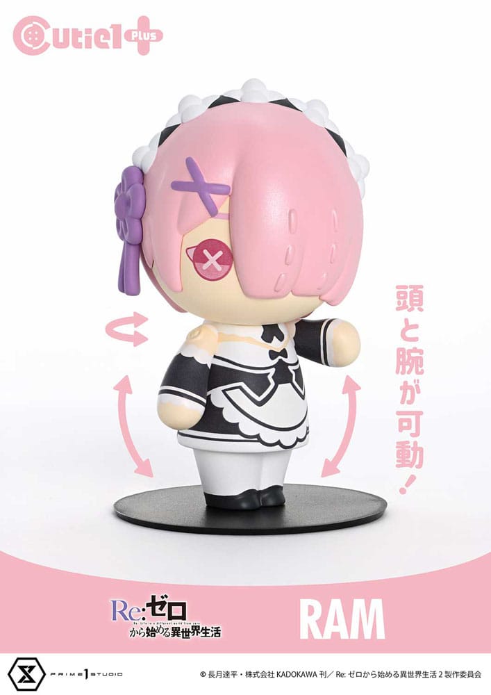 Re:Zero Starting Life in Another World Cutie1 Plus PVC Figur Ram 9 cm Minifiguren Yokina