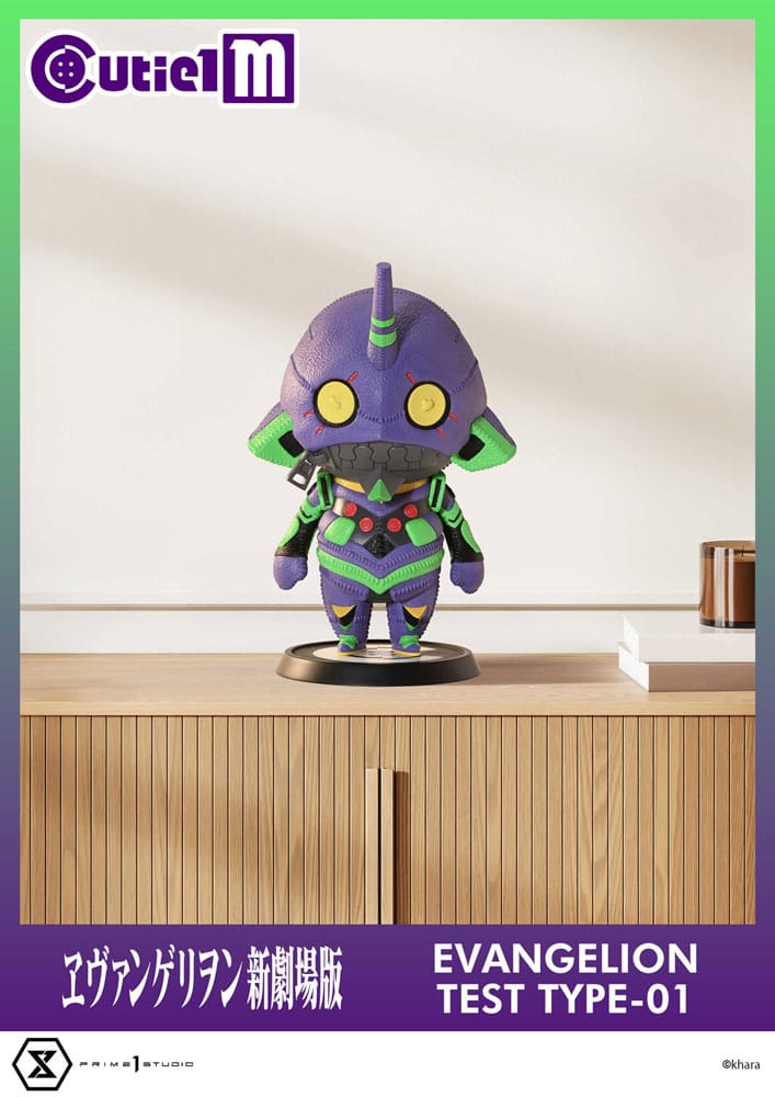 Evangelion Cutie1 M Series PVC Figur Evangelion Test Type-01 30 cm Prizefiguren Yokina