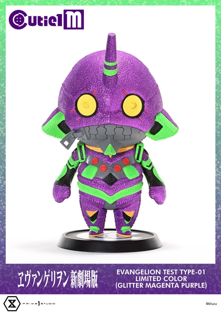 Evangelion Cutie1 M Series PVC Figur Evangelion Test Type-01 Limited Color Ver. 30 cm Prizefiguren Yokina