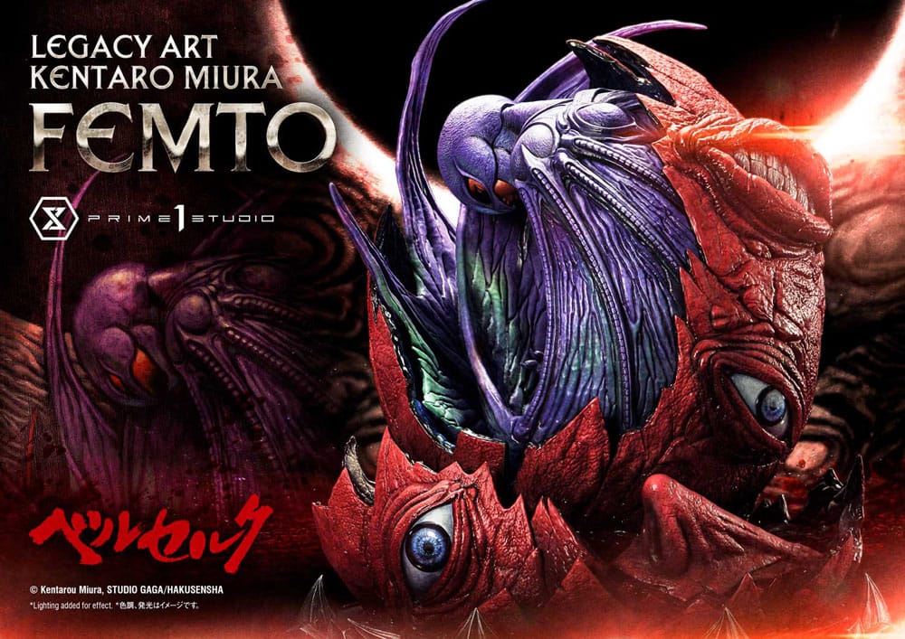 Berserk Ultimate Legacy Art Kentaro Miura Statue 1/4 Femto 46 cm Scalefiguren Yokina