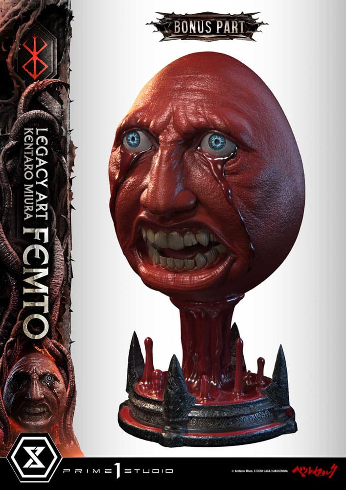 Berserk Ultimate Legacy Art Kentaro Miura Statue 1/4 Femto Bonus Version 46 cm Scalefiguren Yokina