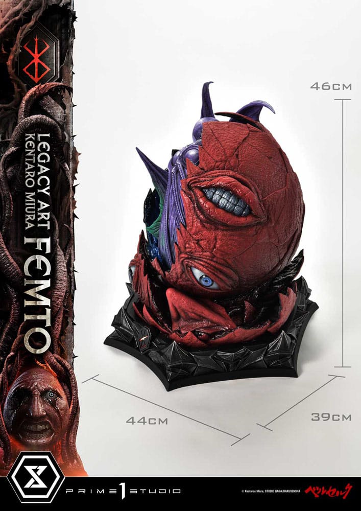 Berserk Ultimate Legacy Art Kentaro Miura Statue 1/4 Femto Bonus Version 46 cm Scalefiguren Yokina
