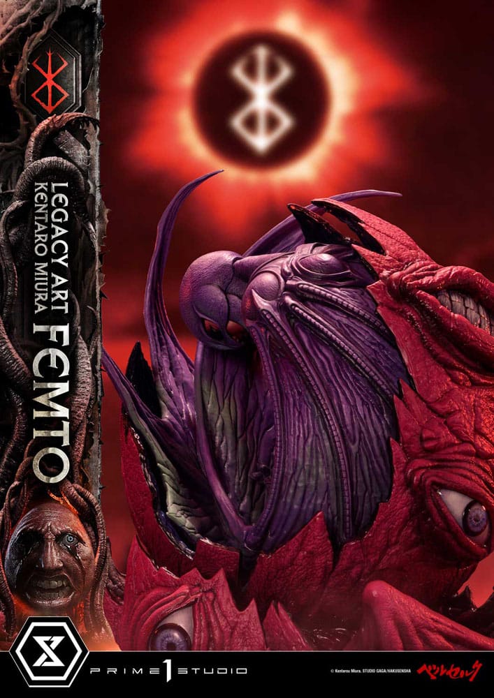 Berserk Ultimate Legacy Art Kentaro Miura Statue 1/4 Femto Bonus Version 46 cm Scalefiguren Yokina