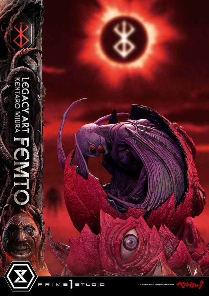 Berserk Ultimate Legacy Art Kentaro Miura Statue 1/4 Femto Bonus Version 46 cm Scalefiguren Yokina
