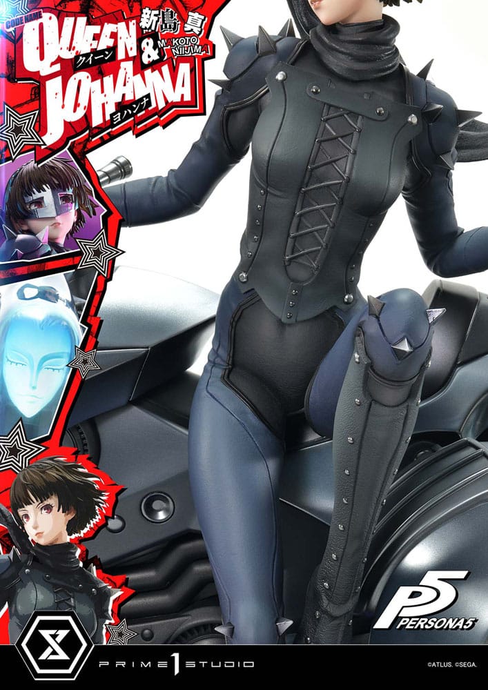 Persona 5 Premium Masterline Series Statue 1/4 Makoto Niijima "Queen" & Johanna 42 cm Scalefiguren Yokina