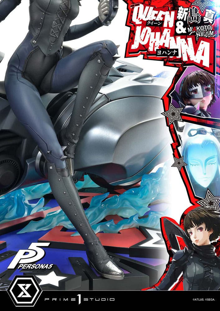 Persona 5 Premium Masterline Series Statue 1/4 Makoto Niijima "Queen" & Johanna 42 cm Scalefiguren Yokina