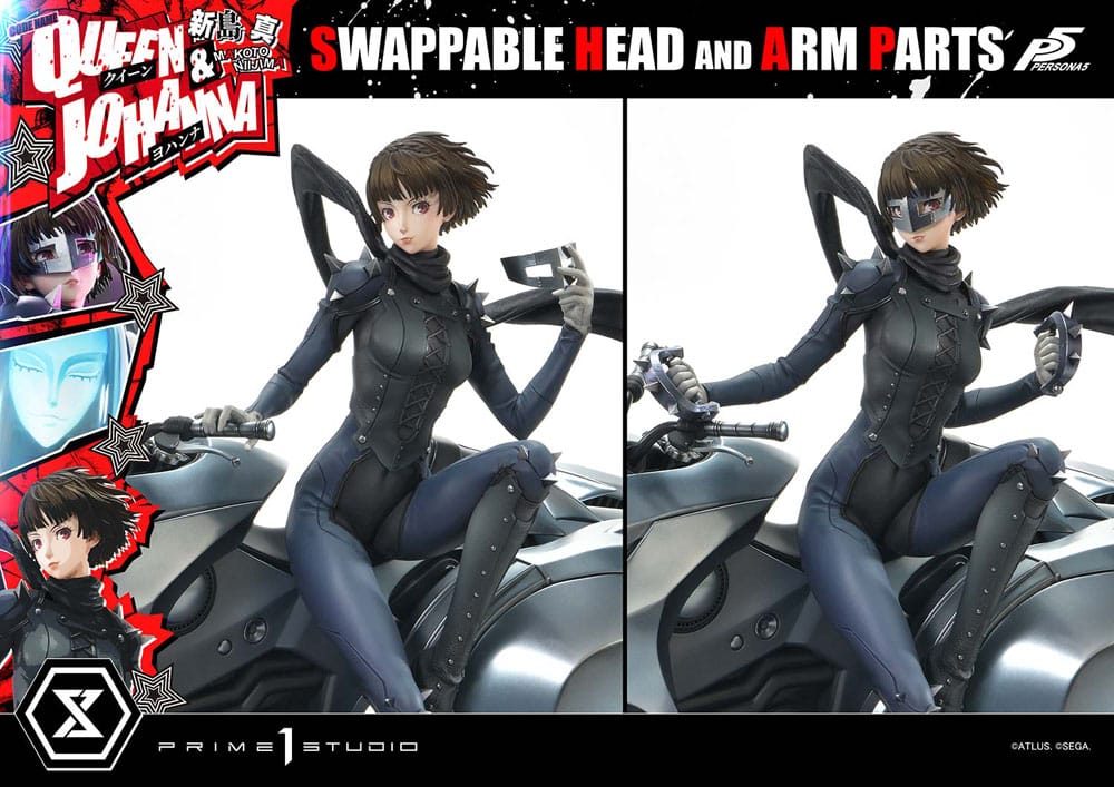Persona 5 Premium Masterline Series Statue 1/4 Makoto Niijima "Queen" & Johanna Bonus Version 42 cm Scalefiguren Yokina