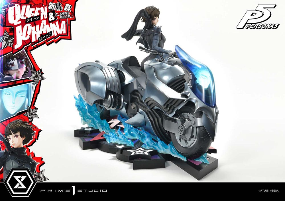 Persona 5 Premium Masterline Series Statue 1/4 Makoto Niijima "Queen" & Johanna Bonus Version 42 cm Scalefiguren Yokina